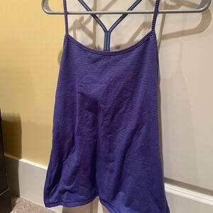 Lululemon Purple Strappy Tank Top